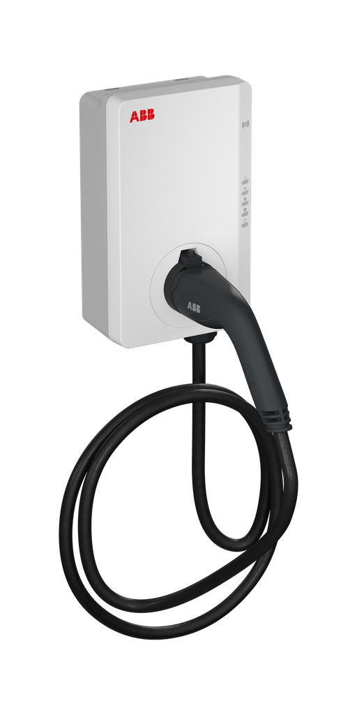 Cargador Auto Abb Terra Wallbox AC W7-G5-R-0 Mono 7.4 kW 32 A,Cable 5m Type 2+RFID