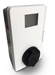 Cargador Auto Terra Wallbox AC W22-T-R-C-0 Trif 22 kW. 32 A, Socket, RFID, 4G, Display, MID certif.