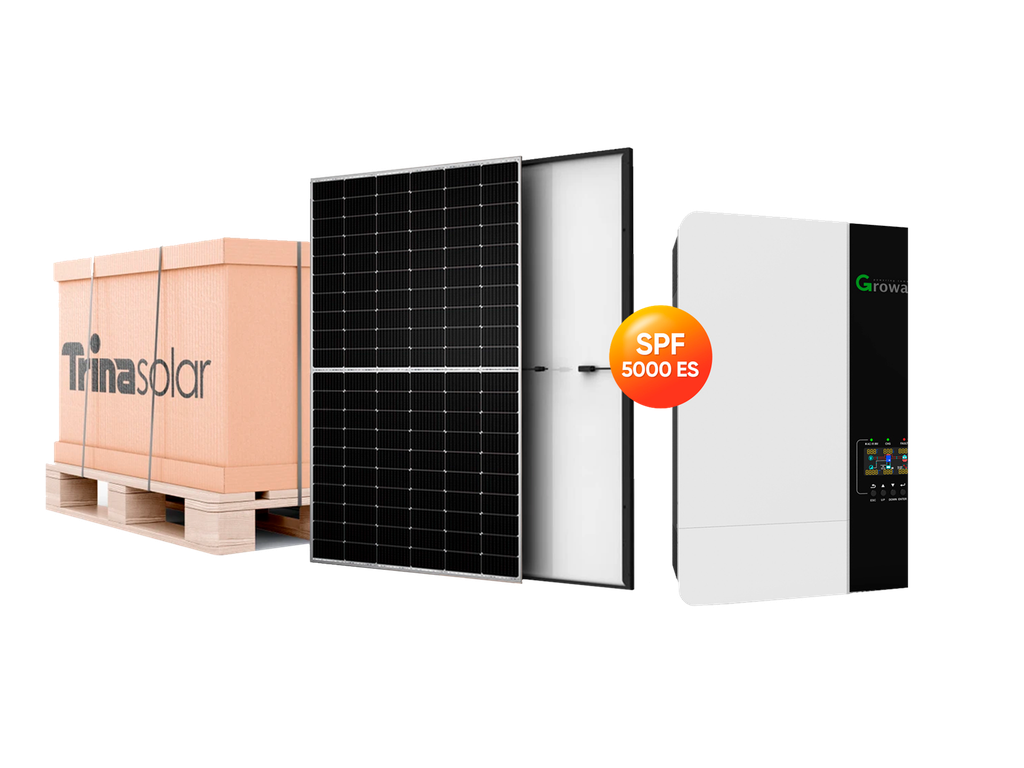 Oferta Paneles Solares + Inversor OFF Grid 5 KW