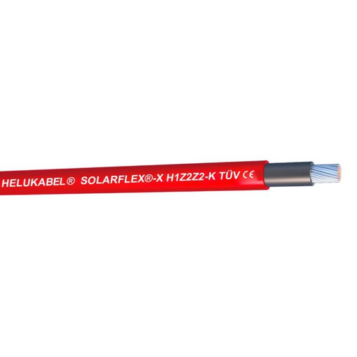 Cable Solar H1Z2Z2-K Rojo 4mm