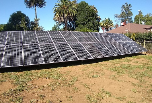 Sistema On-Grid 12.6Kwp en Huichahue